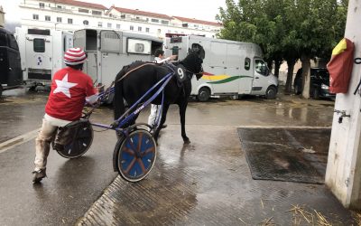 Cikia et Elysa en piste à Cagnes